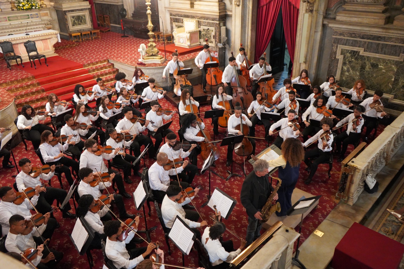 Orquestra de Volta Redonda se apresenta na Igreja da Candelária