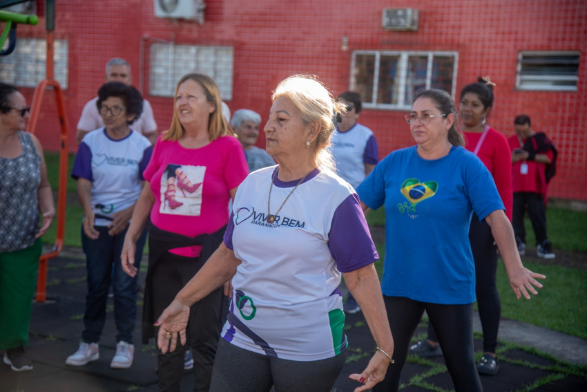 Programa Viver Bem oferece atividades físicas gratuitas em Paranaguá