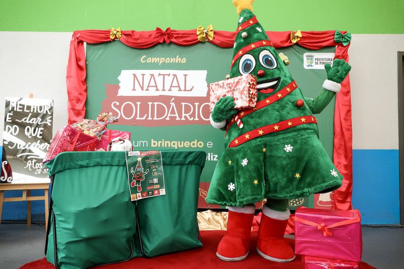 Pinhais inicia campanha Natal Solidário com mais de 100 pontos de coleta
