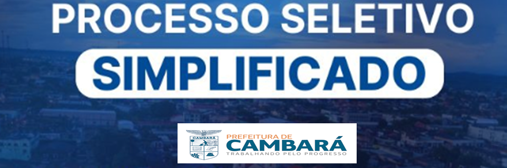 Cambará divulga PSS com funções de níveis médio e superior
