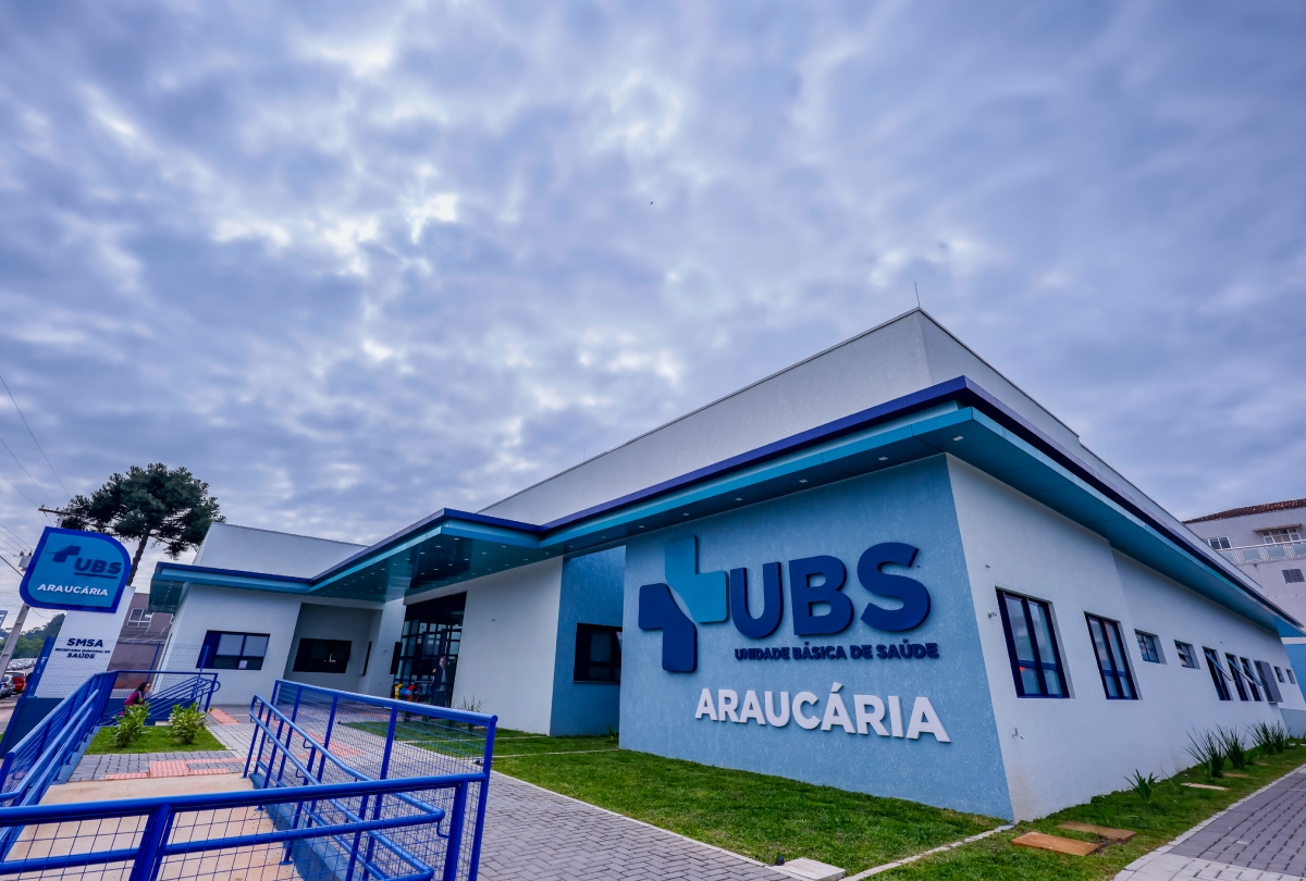 UBS Araucária ganha sede própria com 49 ambientes e reforço na equipe