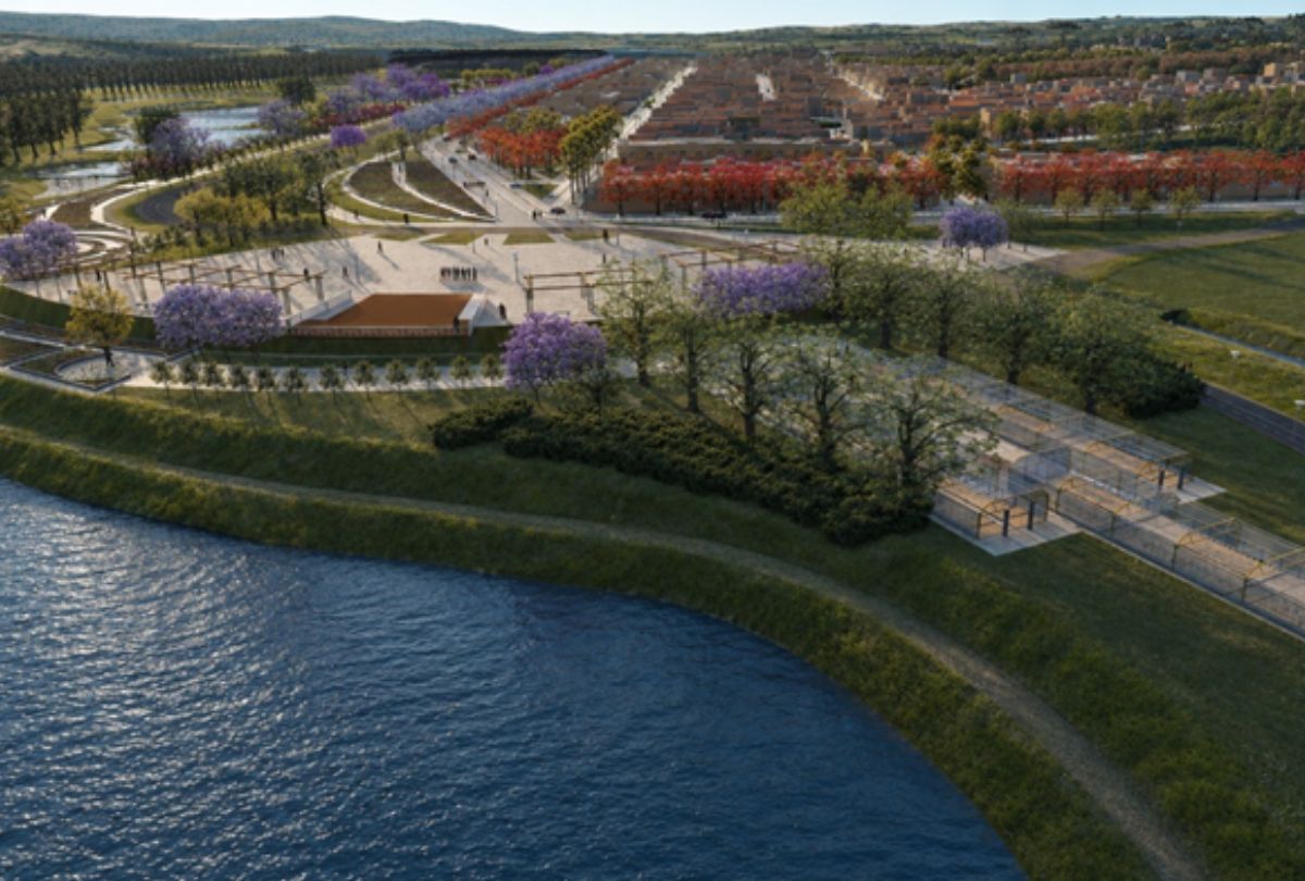 Novo parque no Caximba terá ciclovia, sete lagoas e áreas de lazer