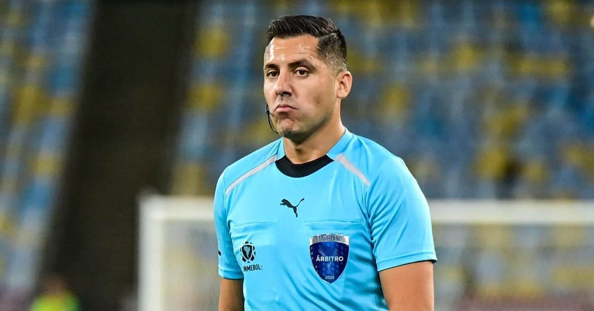 Cristián Garay apita Platense x Fluminense pela Libertadores