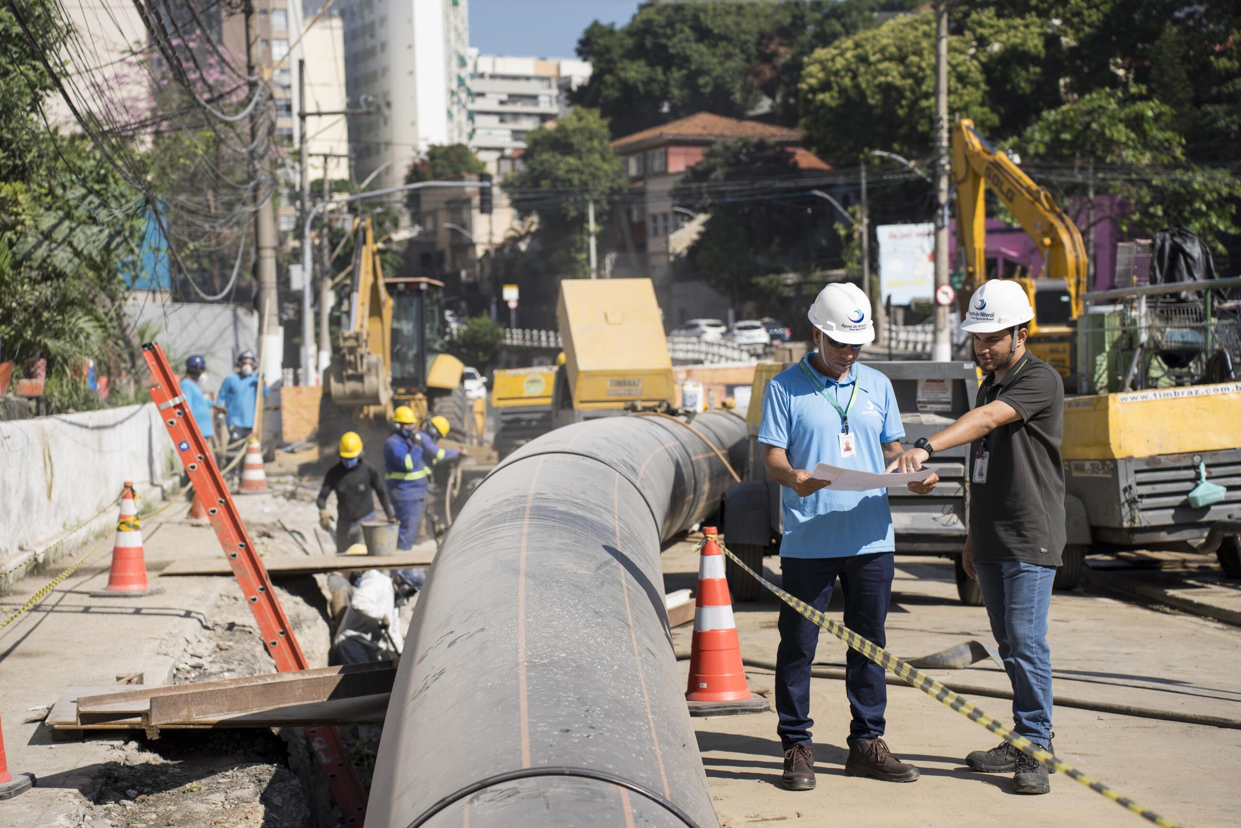Obra de saneamento é concluída e beneficia 300 mil moradores em Icaraí