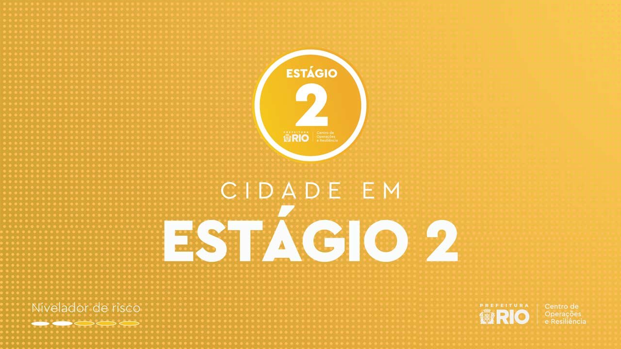 Rio entra em Estágio 2 devido à previsão de chuva forte e ventos