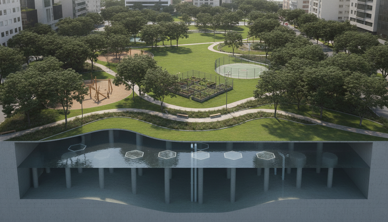 Caio Martins terá parque público e reservatório de 80 milhões de litros
