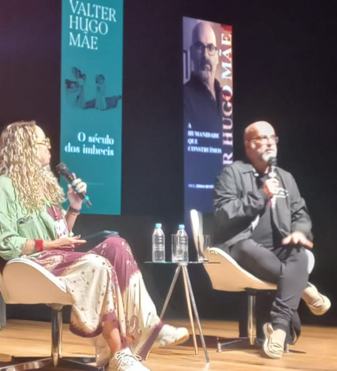 Valter Hugo Mãe participa do encerramento do segundo dia da Flin