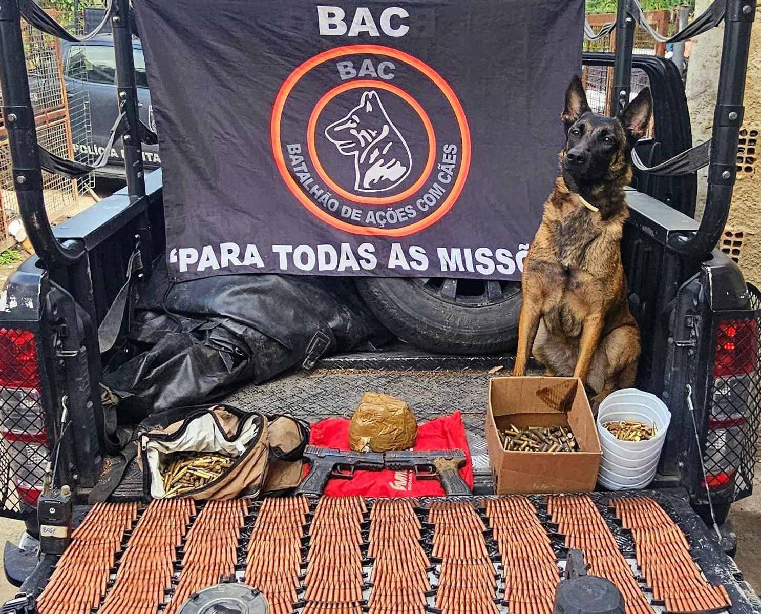 Volta Redonda recebe unidade do Batalhão de Ações com Cães