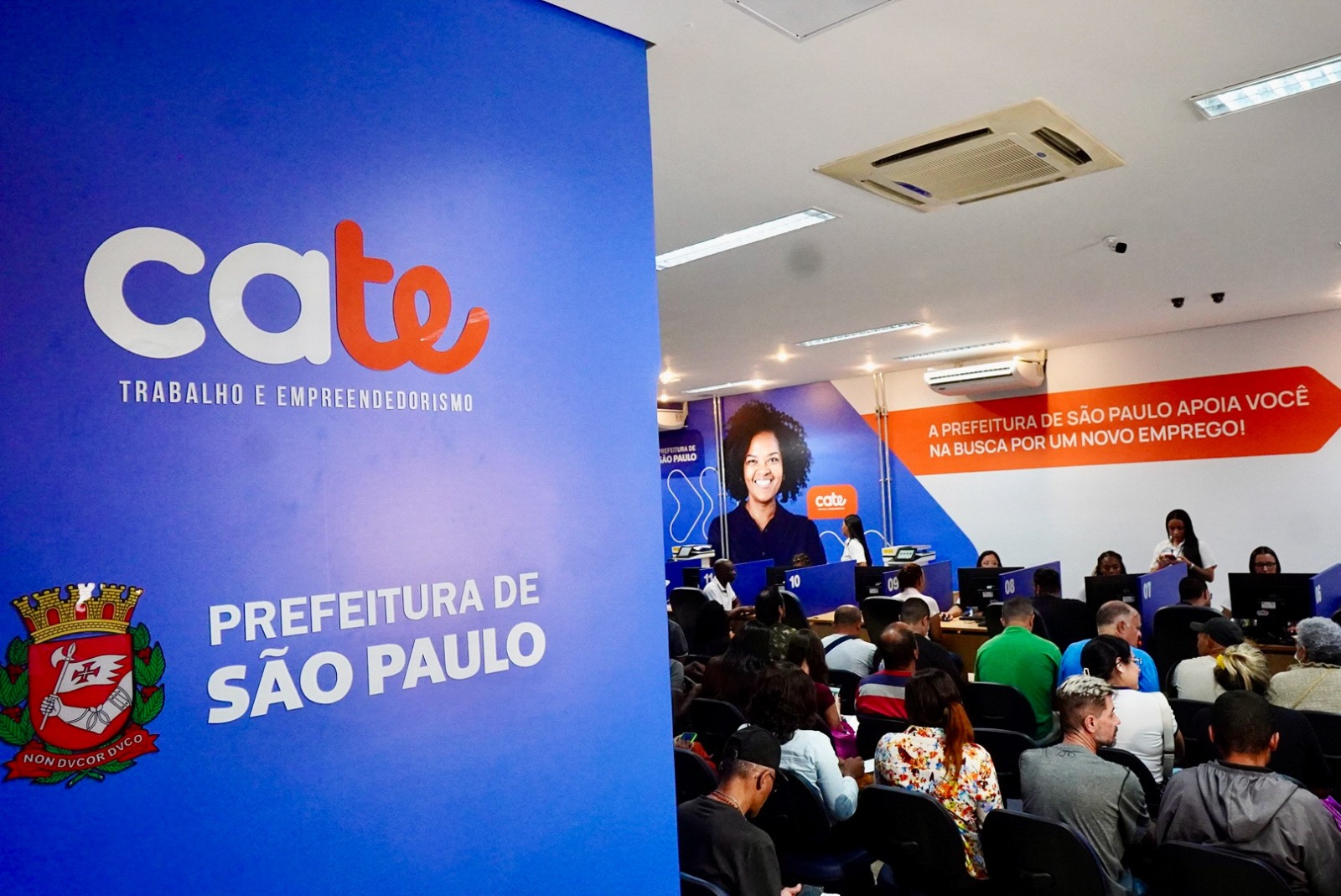 Cate oferece mais de 4.500 vagas de emprego em São Paulo