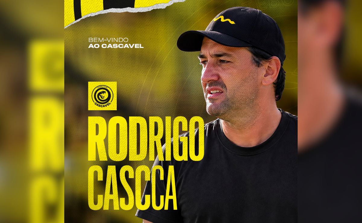 FC Cascavel anuncia Rodrigo Cascca como técnico para a Copa Paraná