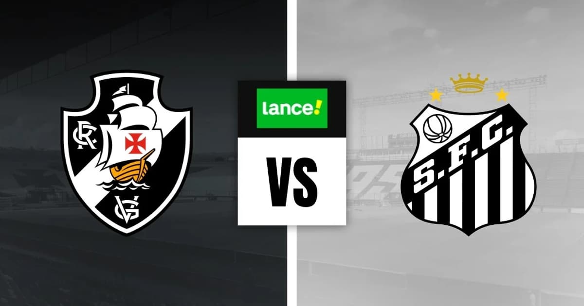 Vasco recebe o Santos em duelo direto contra o rebaixamento no Brasileirão