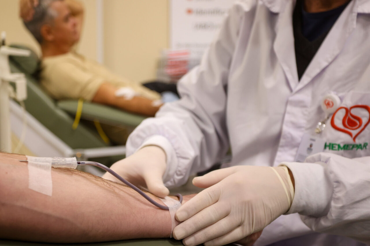 Araucária oferece transporte gratuito para doação de sangue em Curitiba