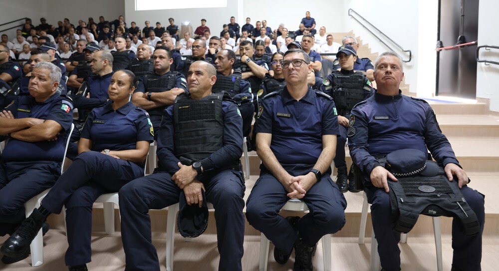 Guarda Municipal de Osasco realiza palestra sobre saúde mental dos agentes