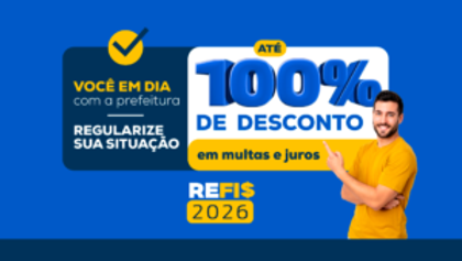 REFIS 2026 de São José dos Pinhais dá até 100% de desconto em juros e multas